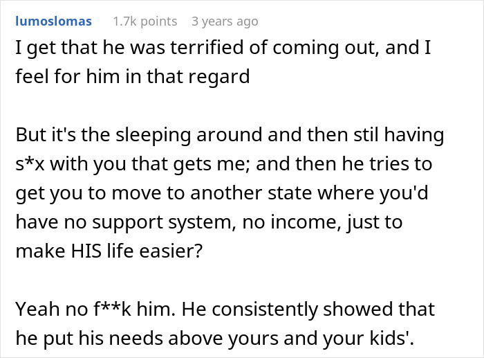 Wife Realizes Husband Is Cheating With Men, Doesn't Do Anything About It Until He Takes It Too Far Wife Realizes Husband Is Cheating With Men, Doesn't Do Anything About It Until He Takes It Too Far