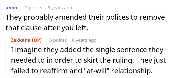 Company's High-Priced Lawyers Overlook One Clause In Their Own Handbook, And Fired Worker Cashes In Company's High-Priced Lawyers Overlook One Clause In Their Own Handbook, And Fired Worker Cashes In