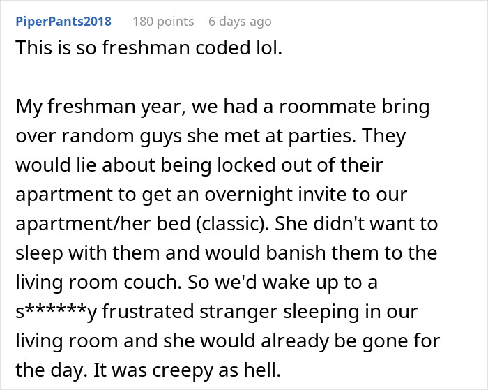 Woman Can't Stand Her Entitled Roommates Anymore, Decides To Be Petty Woman Can't Stand Her Entitled Roommates Anymore, Decides To Be Petty