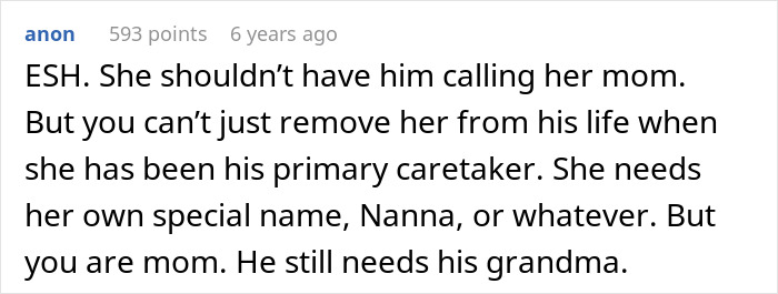 Mother Returns For Her 3YO, Then Confronts Grandma After Learning She Taught Him To Call Her Mom Mother Returns For Her 3YO, Then Confronts Grandma After Learning She Taught Him To Call Her Mom