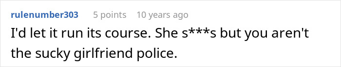 A comment advising to let the situation run its course after a woman decides to trick BF into believing she is pregnant A comment advising to let the situation run its course after a woman decides to trick BF into believing she is pregnant