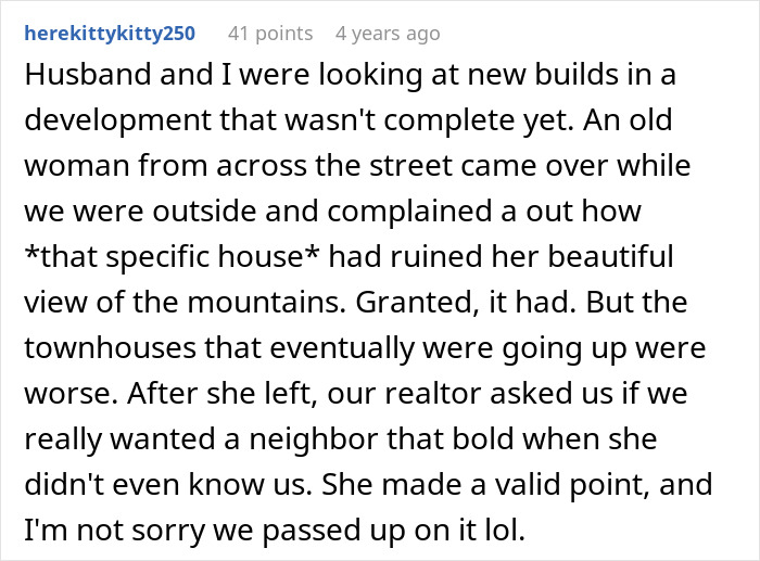 Neighbors Try To Sabotage Family’s New Home To Save Their View, Avoid Them For 5 Years After It Fails Neighbors Try To Sabotage Family’s New Home To Save Their View, Avoid Them For 5 Years After It Fails