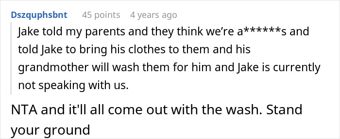 Grown Man Hates Doing Laundry, Doesn't Understand Why His Family Calls Him Out On His Stinky Clothes