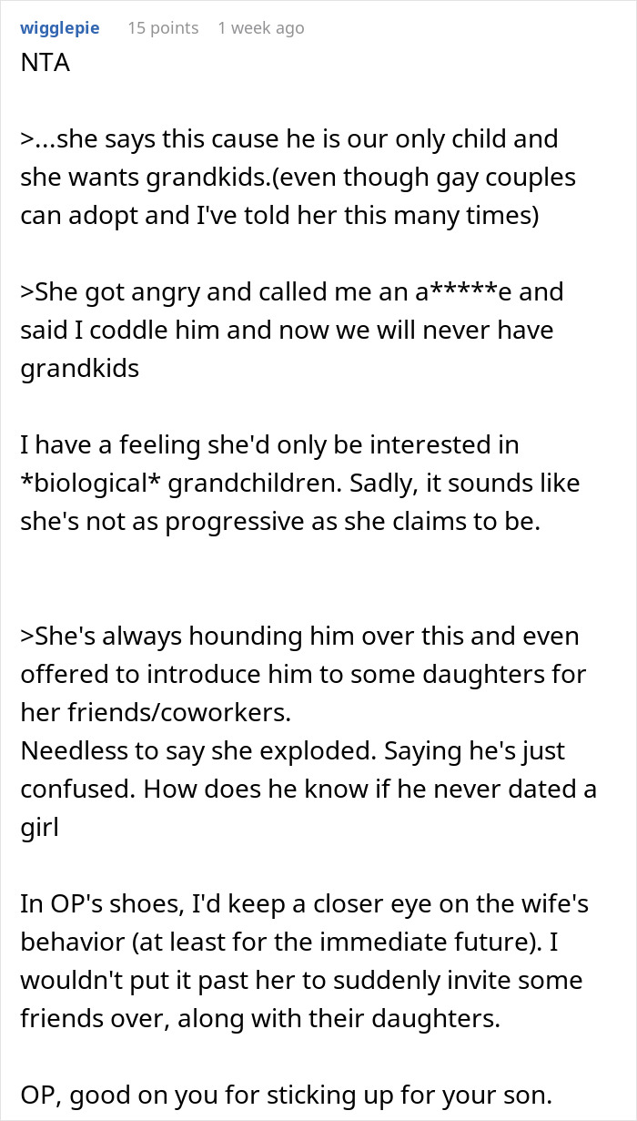 Son’s Coming Out Unravels Parents’ 20-Year Marriage As Dad Learns Wife Isn’t Who She Claimed To Be Son’s Coming Out Unravels Parents’ 20-Year Marriage As Dad Learns Wife Isn’t Who She Claimed To Be