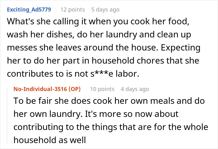 Aunt Puts A Chore Chart On The Fridge For Her 18-Year-Old Niece, And The Reaction Is Wildly Over The Top Aunt Puts A Chore Chart On The Fridge For Her 18-Year-Old Niece, And The Reaction Is Wildly Over The Top