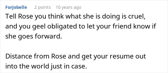 User advice regarding a woman tricking BF into believing she is pregnant suggesting to call out cruel actions. User advice regarding a woman tricking BF into believing she is pregnant suggesting to call out cruel actions.