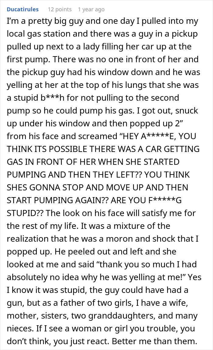 A detailed story about confronting a rude person, related to a man yells at little girl event. A detailed story about confronting a rude person, related to a man yells at little girl event.
