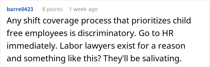 Mom Of Two Tries To Make Her Childcare Problem Her Coworker’s Responsibility, Balks At His Reaction Mom Of Two Tries To Make Her Childcare Problem Her Coworker’s Responsibility, Balks At His Reaction