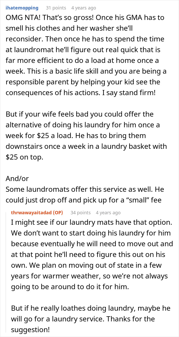 Grown Man Hates Doing Laundry, Doesn't Understand Why His Family Calls Him Out On His Stinky Clothes