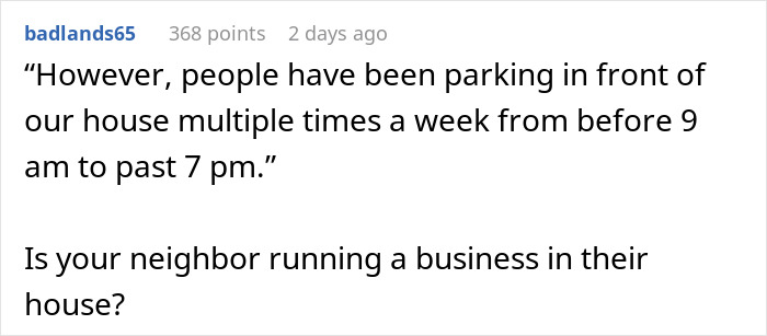 Guy Has Had Enough Of Neighbors' Parking Habits, So A Sunday Trash Run Turns Into Petty Revenge Guy Has Had Enough Of Neighbors' Parking Habits, So A Sunday Trash Run Turns Into Petty Revenge