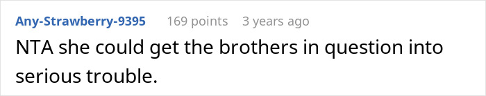 Comment warns teen about serious trouble from brother dating lie Comment warns teen about serious trouble from brother dating lie