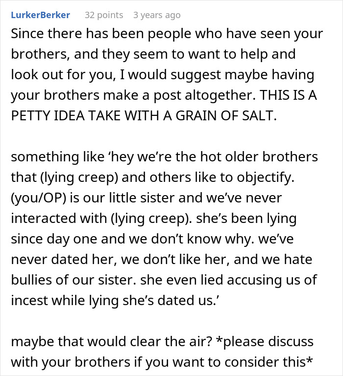 User suggests brothers clarify lies about dating in viral teen story User suggests brothers clarify lies about dating in viral teen story