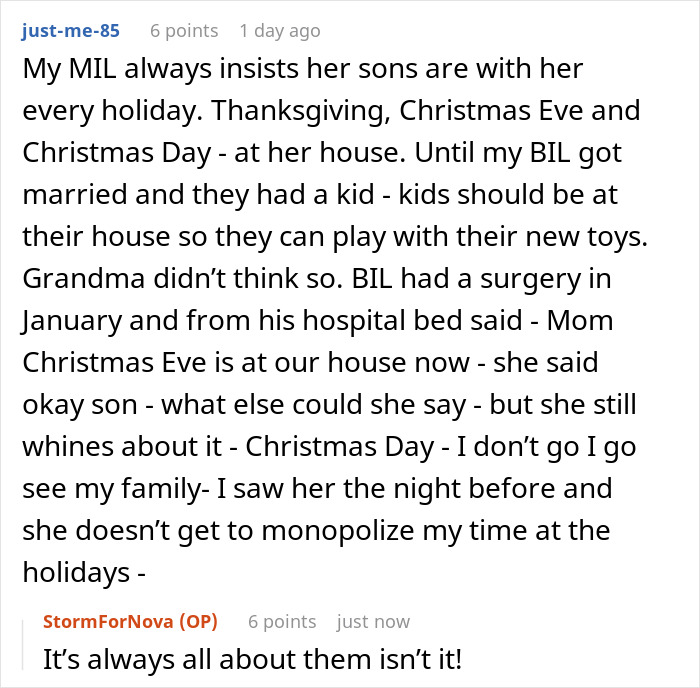 Family conflict with toxic mom, daughter-in-law resists control attempts Family conflict with toxic mom, daughter-in-law resists control attempts