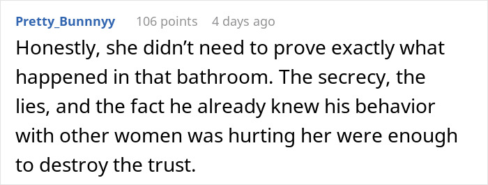 A comment on trust issues after a woman spots unfamiliar shoes by her bed. A comment on trust issues after a woman spots unfamiliar shoes by her bed.