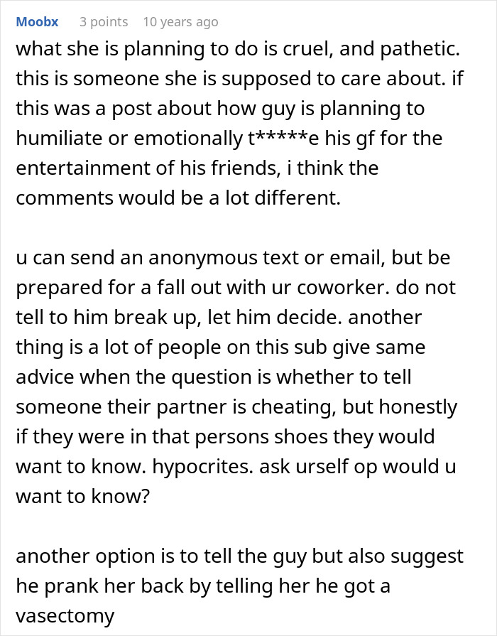 A detailed comment advising on what to do when a woman plans to trick BF into believing she is pregnant A detailed comment advising on what to do when a woman plans to trick BF into believing she is pregnant