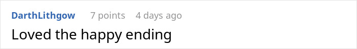 Comment praising happy ending in MIL accuses epileptic DIL story Comment praising happy ending in MIL accuses epileptic DIL story