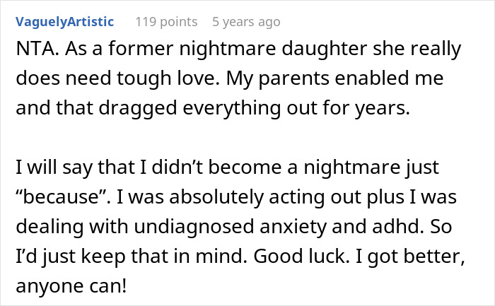 Reddit comment sharing personal perspective after daughter's cruel outburst tears family apart Reddit comment sharing personal perspective after daughter's cruel outburst tears family apart