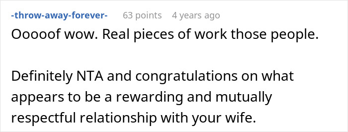 Online comment supporting a respectful marriage and how she dresses. Online comment supporting a respectful marriage and how she dresses.