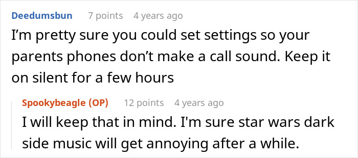 An online discussion about a woman who sets a clear boundary before giving birth. An online discussion about a woman who sets a clear boundary before giving birth.