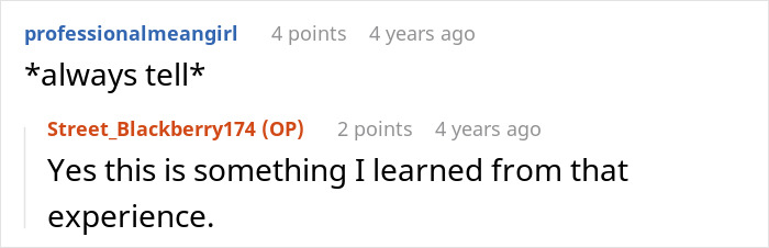 Online discussion about lessons learned after a broken engagement and petty revenge.