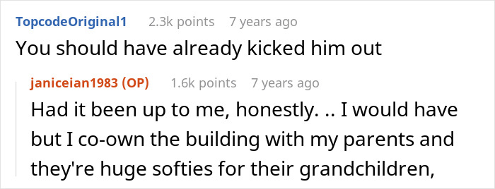 Guy Treats Parents And Brother's Duplex Like His Property, Doesn't Pay Full Rent He Owes Either Guy Treats Parents And Brother's Duplex Like His Property, Doesn't Pay Full Rent He Owes Either
