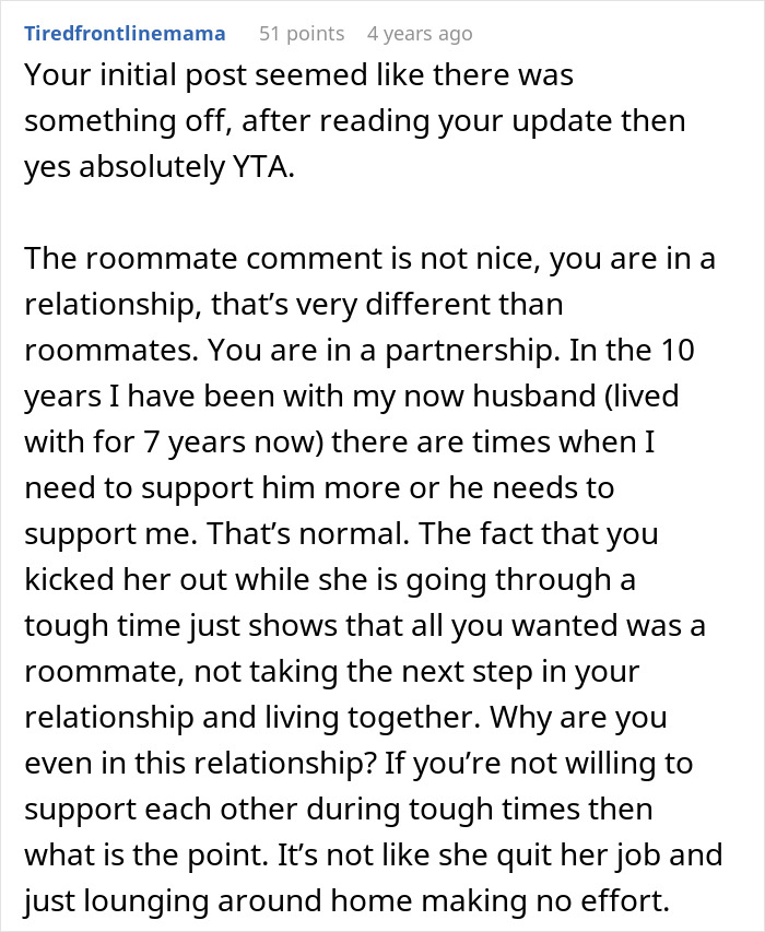 A detailed comment on relationship dynamics from the couple fights over cashews and olive oil post. A detailed comment on relationship dynamics from the couple fights over cashews and olive oil post.