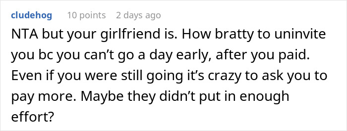 Woman Has The Audacity To Make BF Pay For Her Friend&rsquo;s Vacation After She Kicked Him Off Of It