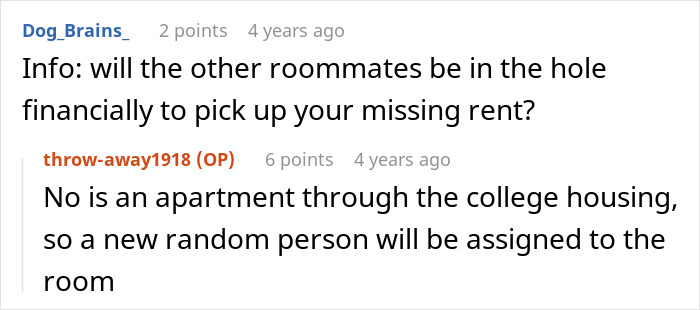 Woman Can't Stand Her Entitled Roommates Anymore, Decides To Be Petty Woman Can't Stand Her Entitled Roommates Anymore, Decides To Be Petty