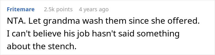 Grown Man Hates Doing Laundry, Doesn't Understand Why His Family Calls Him Out On His Stinky Clothes
