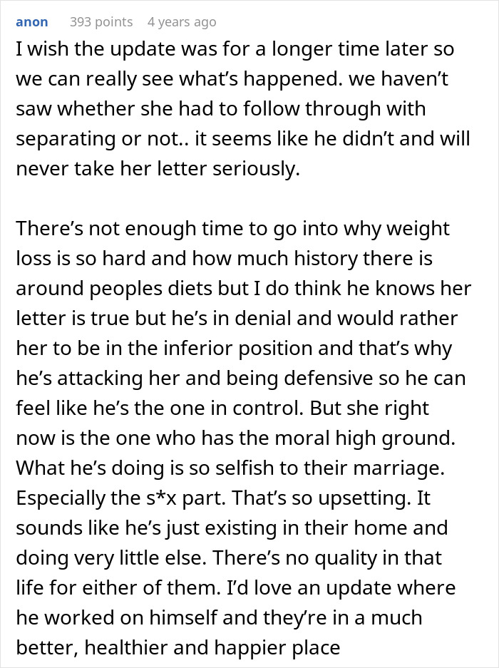 Wife Gives Obese Husband An Ultimatum, He Says She Wants Him To Look Like Channing Tatum Wife Gives Obese Husband An Ultimatum, He Says She Wants Him To Look Like Channing Tatum