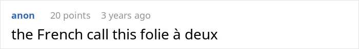 User comment in French about the family drama surrounding a Disneyland trip User comment in French about the family drama surrounding a Disneyland trip