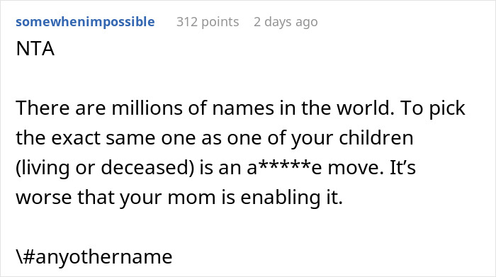 Sister's Happy Pregnancy Turns Sour After She Reveals The Name She Picked For Her Baby
