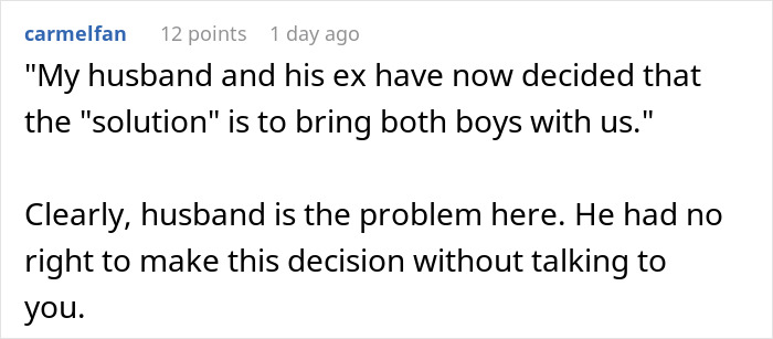 Wife Says No To Husband’s Plan To Bring His Former Stepkids On Their Florida Vacation, He Gets Mad Wife Says No To Husband’s Plan To Bring His Former Stepkids On Their Florida Vacation, He Gets Mad