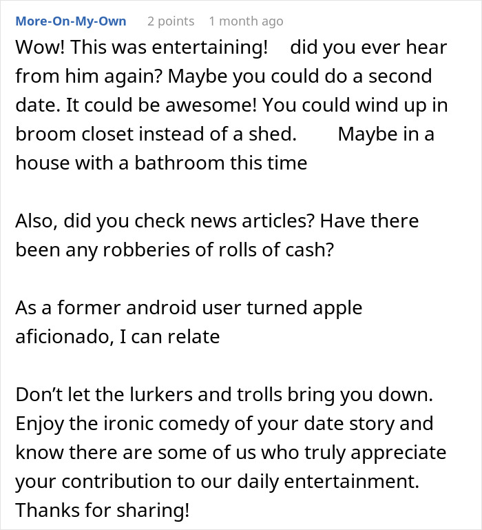 Mysterious Date Shows Off His Cash, Asks Her Not To Tell Anyone, Then Vanishes From The Dating App