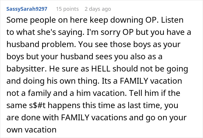 Wife Says No To Husband’s Plan To Bring His Former Stepkids On Their Florida Vacation, He Gets Mad Wife Says No To Husband’s Plan To Bring His Former Stepkids On Their Florida Vacation, He Gets Mad