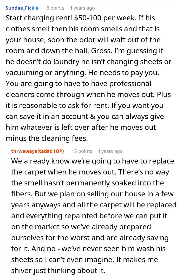 Grown Man Hates Doing Laundry, Doesn't Understand Why His Family Calls Him Out On His Stinky Clothes