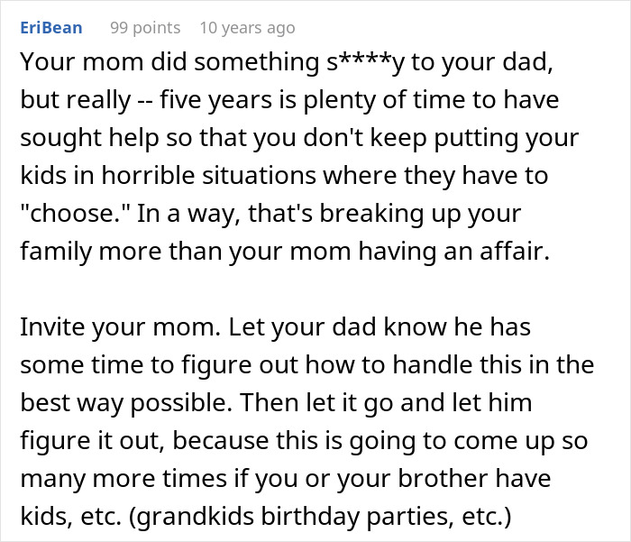 Dad Threatens To Skip Daughter’s Wedding If She Invites Cheater Mom, She’s Fed Up With Their Drama Dad Threatens To Skip Daughter’s Wedding If She Invites Cheater Mom, She’s Fed Up With Their Drama