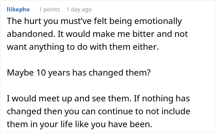 An online comment offering a contrasting view on whether parents dismissive of their son could have changed. An online comment offering a contrasting view on whether parents dismissive of their son could have changed.
