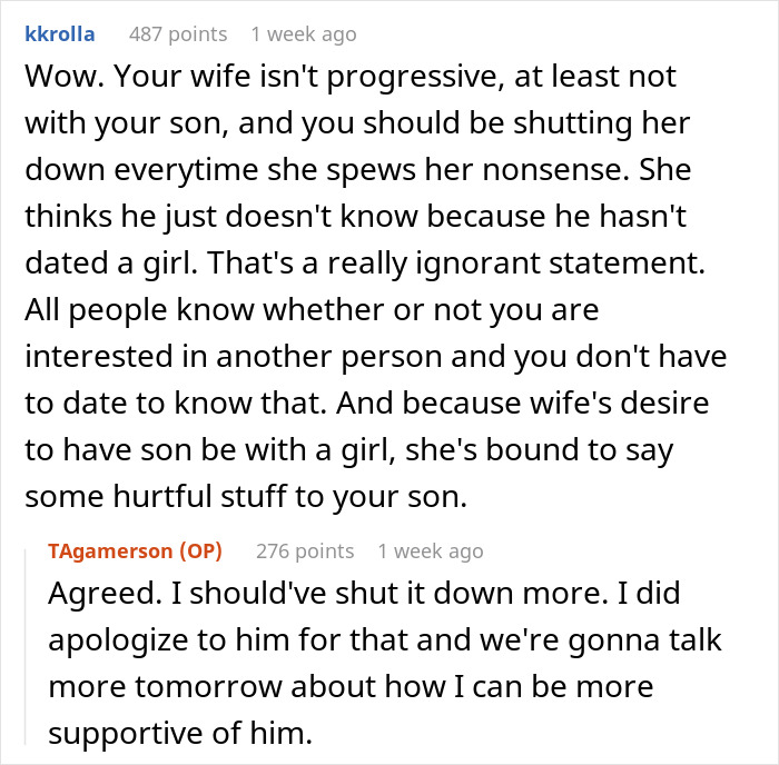 Son’s Coming Out Unravels Parents’ 20-Year Marriage As Dad Learns Wife Isn’t Who She Claimed To Be Son’s Coming Out Unravels Parents’ 20-Year Marriage As Dad Learns Wife Isn’t Who She Claimed To Be