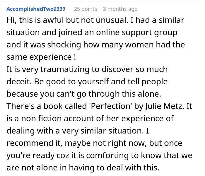A user advice comment sharing support resources before an ex’s funeral. A user advice comment sharing support resources before an ex’s funeral.
