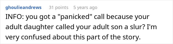 Social media comment regarding a daughter's cruel outburst after losing his wife Social media comment regarding a daughter's cruel outburst after losing his wife