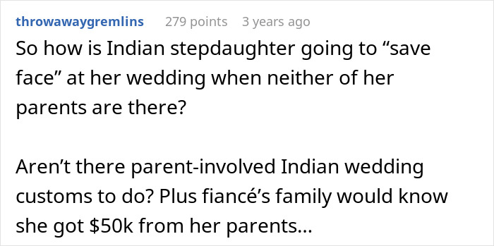 Stepdaughter Makes Sure Stepdad Knows She Hates Him, Still Shocked He Might Not Fund Her Wedding Stepdaughter Makes Sure Stepdad Knows She Hates Him, Still Shocked He Might Not Fund Her Wedding