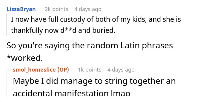 Reddit comment about Latin phrases in MIL accuses epileptic DIL story Reddit comment about Latin phrases in MIL accuses epileptic DIL story