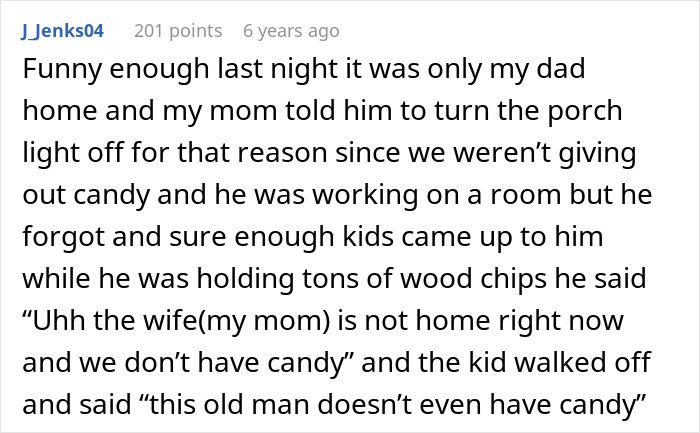 Entitled Mom Keeps Ringing A Sick Neighbor’s Doorbell, Then Gets Mad When She Has No Halloween Candy Entitled Mom Keeps Ringing A Sick Neighbor’s Doorbell, Then Gets Mad When She Has No Halloween Candy