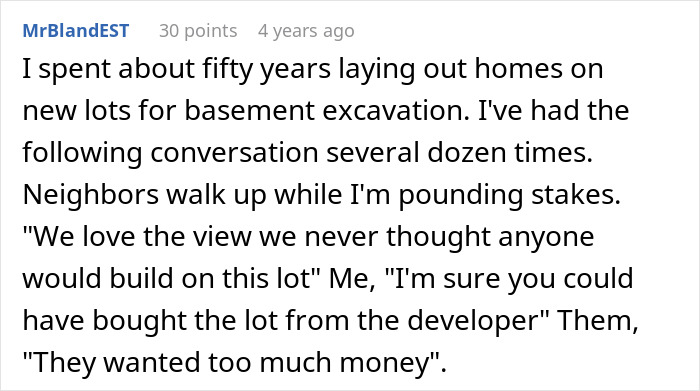 Neighbors Try To Sabotage Family’s New Home To Save Their View, Avoid Them For 5 Years After It Fails Neighbors Try To Sabotage Family’s New Home To Save Their View, Avoid Them For 5 Years After It Fails