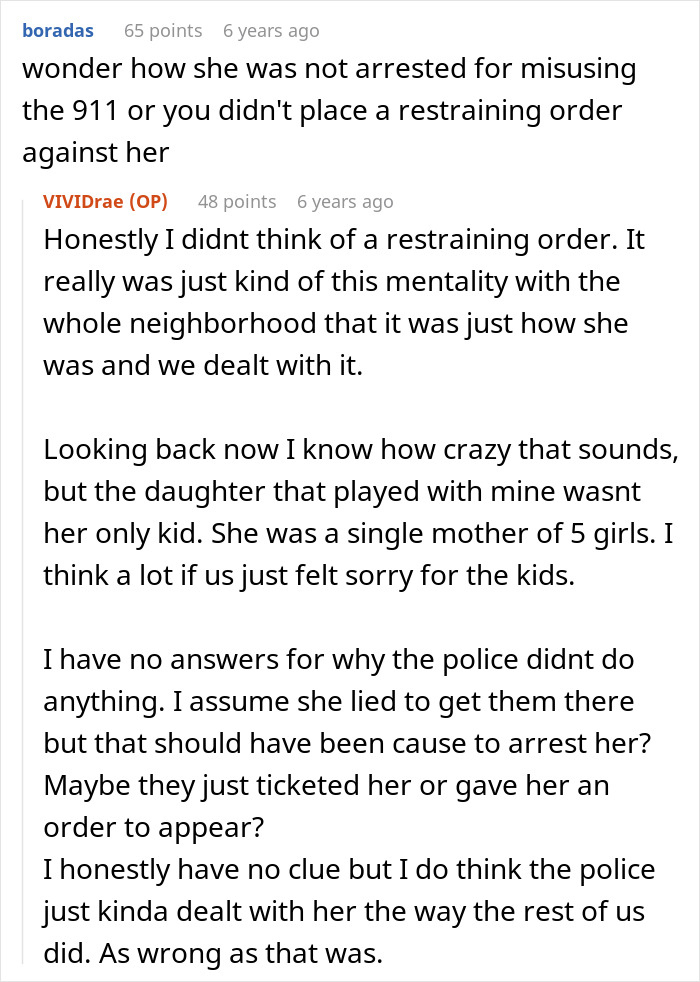 A forum post explaining why the police did not arrest the unhinged mom A forum post explaining why the police did not arrest the unhinged mom