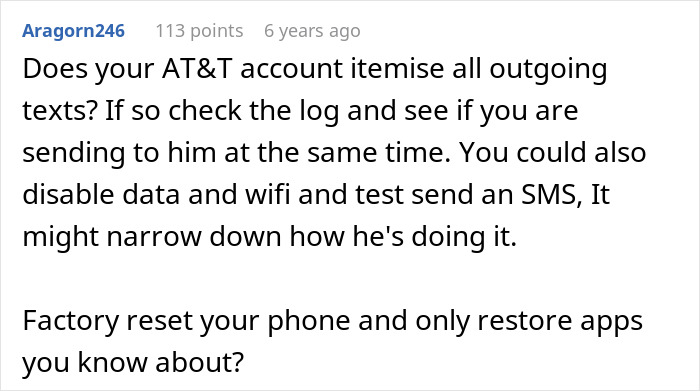 Advice on checking phone logs and resetting to detect tracking after cheating Advice on checking phone logs and resetting to detect tracking after cheating