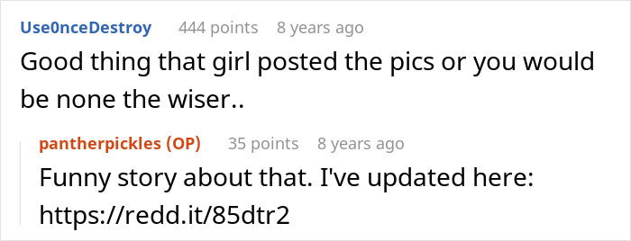 A Reddit comment thread discussing a woman who dumps cheater BF, featuring user comments and the OP reply. A Reddit comment thread discussing a woman who dumps cheater BF, featuring user comments and the OP reply.