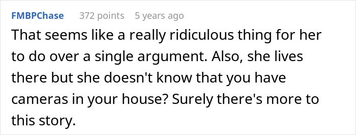Commenter reacting to a family drama story about a dad and a daughter's cruel outburst. Commenter reacting to a family drama story about a dad and a daughter's cruel outburst.