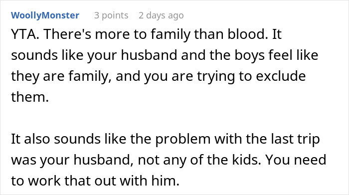 Wife Says No To Husband’s Plan To Bring His Former Stepkids On Their Florida Vacation, He Gets Mad Wife Says No To Husband’s Plan To Bring His Former Stepkids On Their Florida Vacation, He Gets Mad